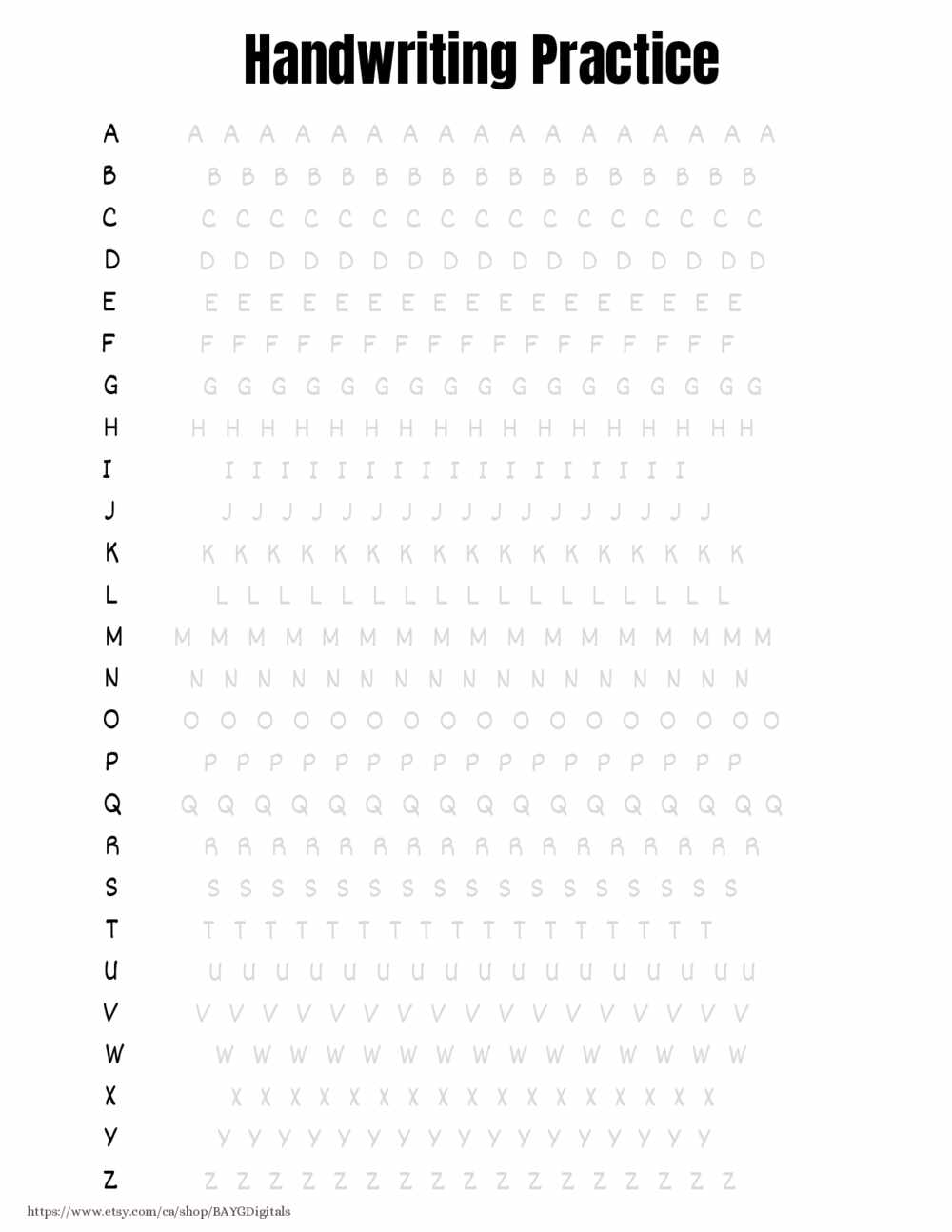 HANDWRITING TRACING 02